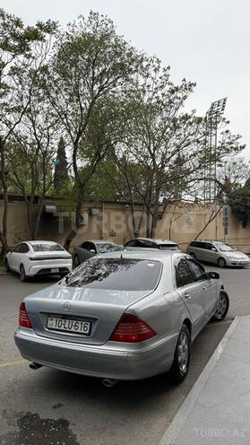 Mercedes S 320 1999, 590,000 km - 3.2 l - Bakı