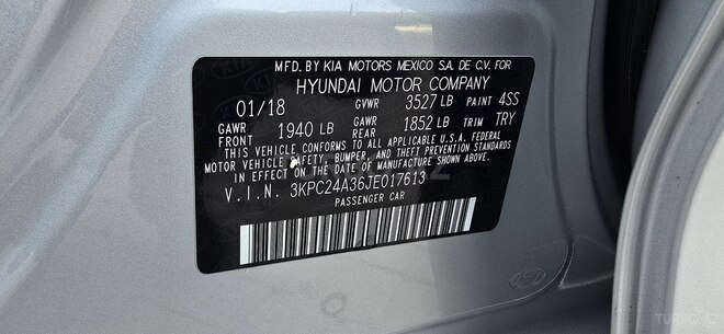 Hyundai Accent 2018, 153,256 km - 1.6 л - Bakı
