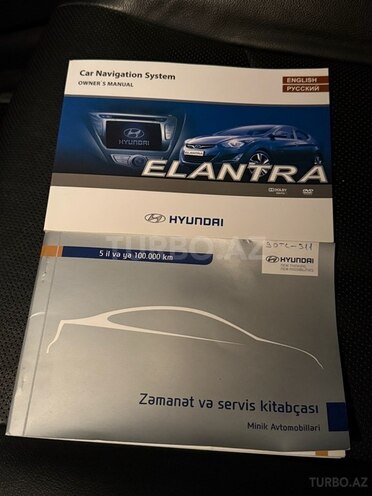 Hyundai Elantra 2014, 114,000 km - 1.8 l - Bakı
