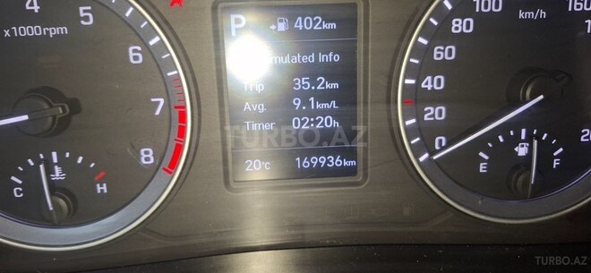 Hyundai Sonata 2017, 169,000 km - 2.0 l - Bakı