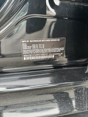 BMW 320 2015, 170,000 km - 2.0 l - Bakı