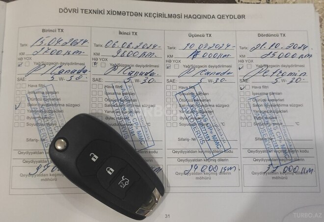 Chevrolet Lacetti 2023, 67,300 km - 1.5 l - Xırdalan