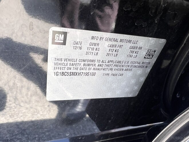 Chevrolet Cruze 2016, 164,000 km - 1.4 л - Bakı