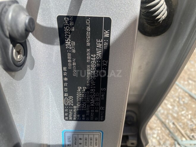 Hyundai Santa Fe 2009, 196,550 km - 2.0 l - Kürdəmir