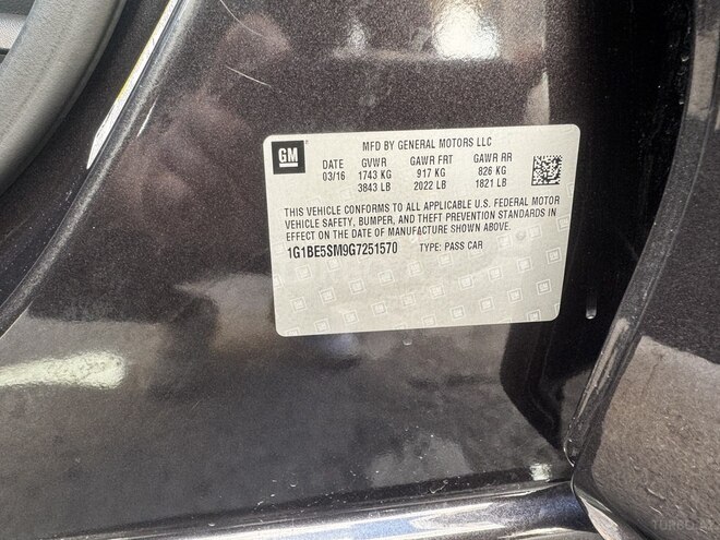 Chevrolet Cruze 2016, 176,000 km - 1.4 l - Bakı