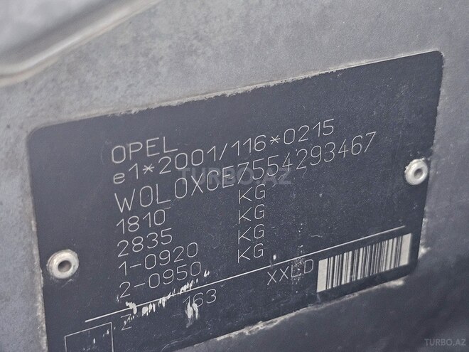 Opel Meriva 2005, 403,752 km - 1.4 l - Qəbələ