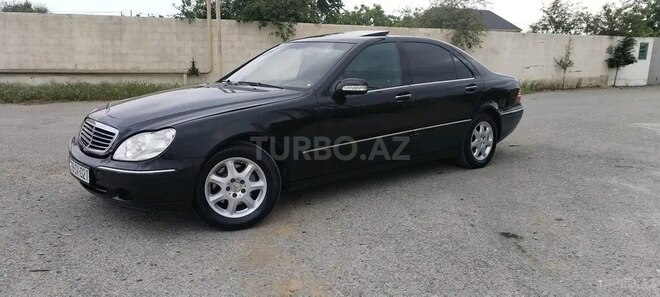 Mercedes S 320 2002, 228,000 km - 3.2 л - Bakı
