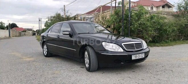 Mercedes S 320 2002, 228,000 km - 3.2 л - Bakı