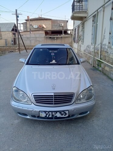 Mercedes S 320 2000, 400,000 km - 3.2 l - Bakı