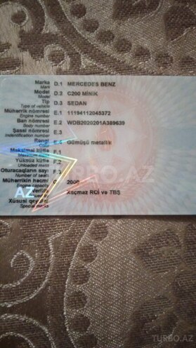 Mercedes C 200 1996, 350,000 km - 2.0 l - Quba