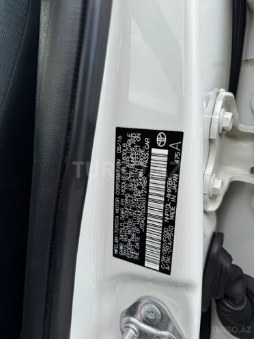 Toyota Prius C 2016, 245,000 km - 1.5 l - Sumqayıt