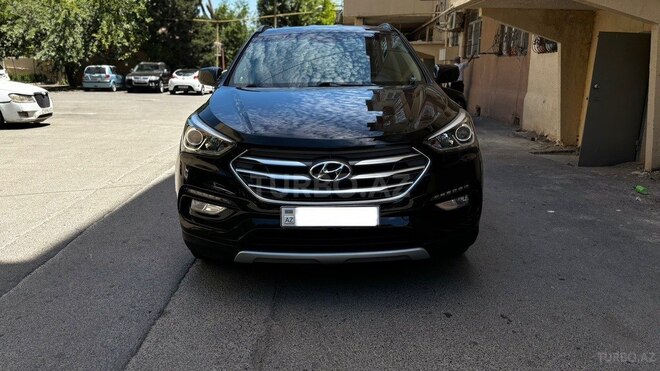 Hyundai Santa Fe 2017, 105,000 km - 2.4 l - Bakı