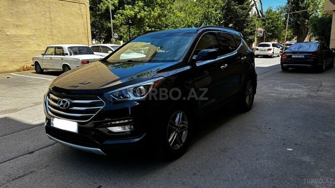 Hyundai Santa Fe 2017, 105,000 km - 2.4 l - Bakı
