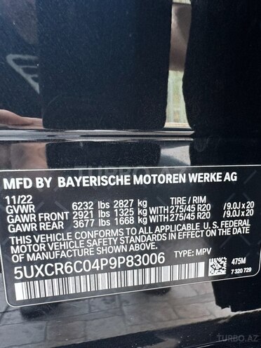 BMW X5 2022, 52,000 km - 3.0 l - Bakı