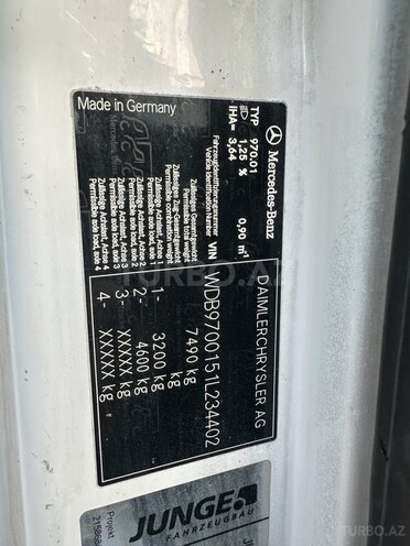Mercedes Atego 816 2007, 510,108 km - 4.3 л - Bakı
