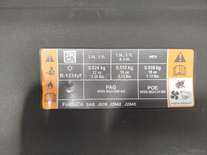 Ford Fusion (North America) 2019, 172,720 km - 2.0 л - Sumqayıt