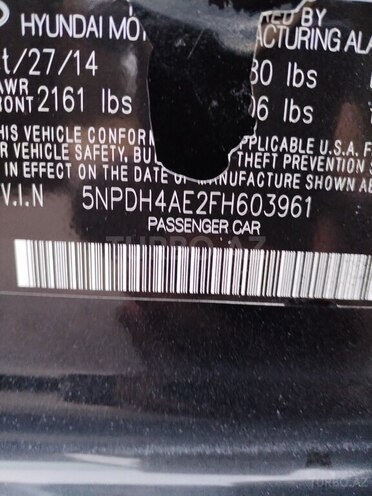 Hyundai Elantra 2014, 201,168 km - 1.8 l - Bakı