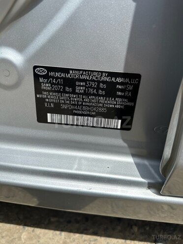 Hyundai Elantra 2011, 288,114 km - 1.8 л - Cəlilabad