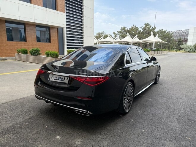 Mercedes S 500 4MATIC 2023, 24,000 km - 3.0 l - Bakı