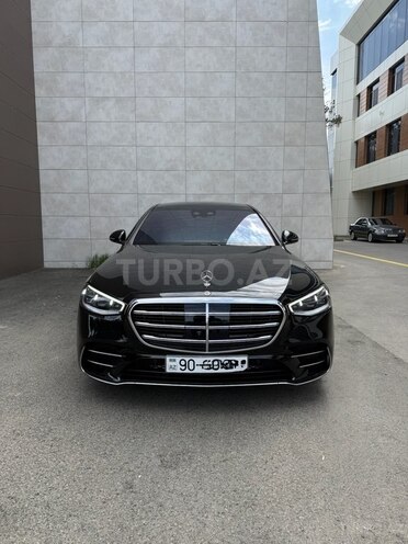 Mercedes S 500 4MATIC 2023, 24,000 km - 3.0 l - Bakı