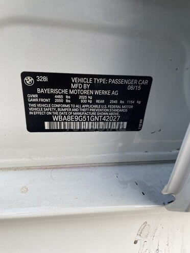 BMW 330 2015, 105,000 km - 2.0 l - Bakı