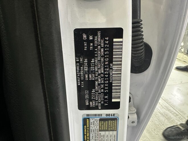 Kia K5 2022, 66,788 km - 1.6 л - Bakı