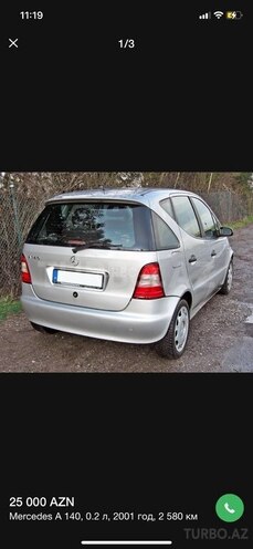 Mercedes A 140 2002, 2,589,635 km - 0.5 l - Bakı