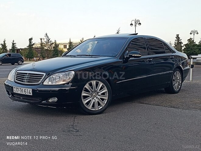 Mercedes S 320 2002, 214,000 km - 3.2 l - Bakı