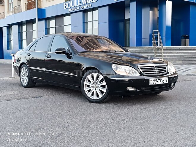 Mercedes S 320 2002, 214,000 km - 3.2 l - Bakı
