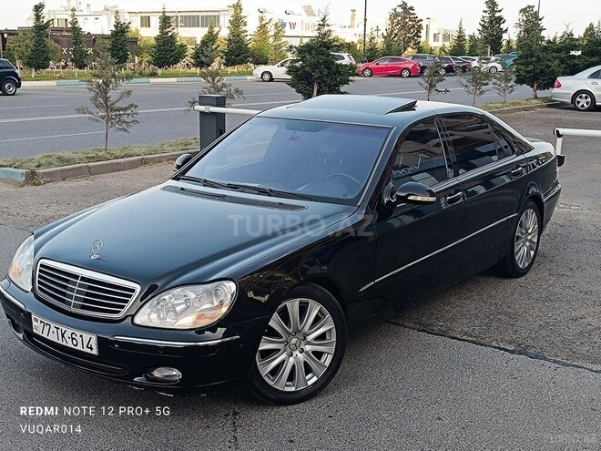 Mercedes S 320 2002, 214,000 km - 3.2 l - Bakı