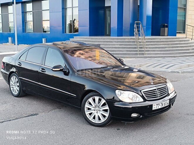 Mercedes S 320 2002, 214,000 km - 3.2 l - Bakı