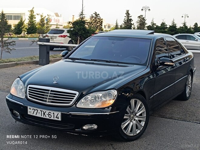 Mercedes S 320 2002, 214,000 km - 3.2 l - Bakı