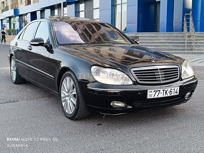 Mercedes S 320 2002, 214,000 km - 3.2 l - Bakı