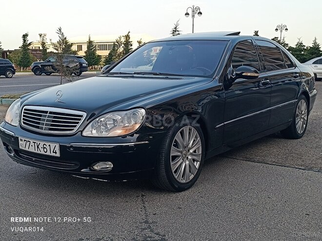 Mercedes S 320 2002, 214,000 km - 3.2 l - Bakı
