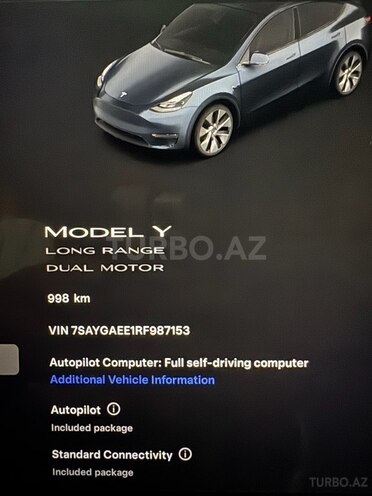 Tesla Model Y 2024, 1,500 km - 0.0 l - Bakı