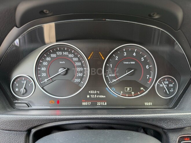 BMW 328 2016, 98,500 km - 2.0 l - Bakı