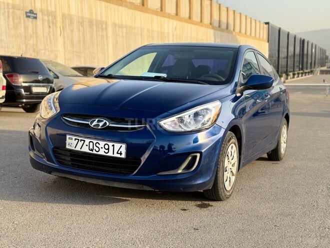 Hyundai Accent 2017, 105,000 km - 1.6 l - Bakı