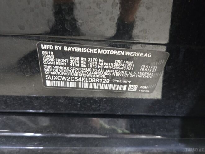 BMW X7 2019, 89,000 km - 3.0 l - Bakı