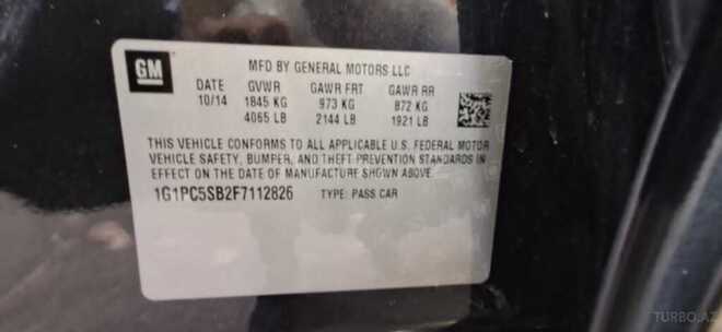 Chevrolet Cruze 2014, 236,870 km - 1.4 л - Mingəçevir