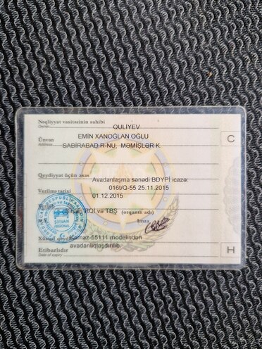 KamAz 55111 1989, 256,000 km - 11.0 l - Sabirabad