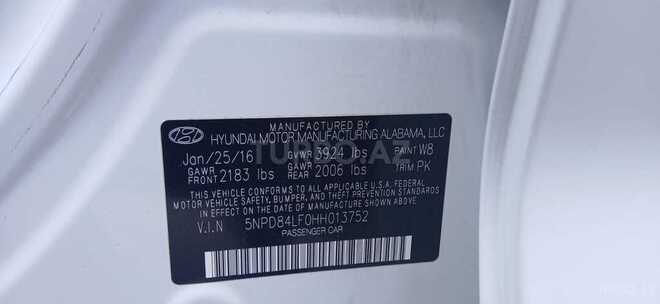 Hyundai Elantra 2016, 136,635 km - 2.0 л - Bakı