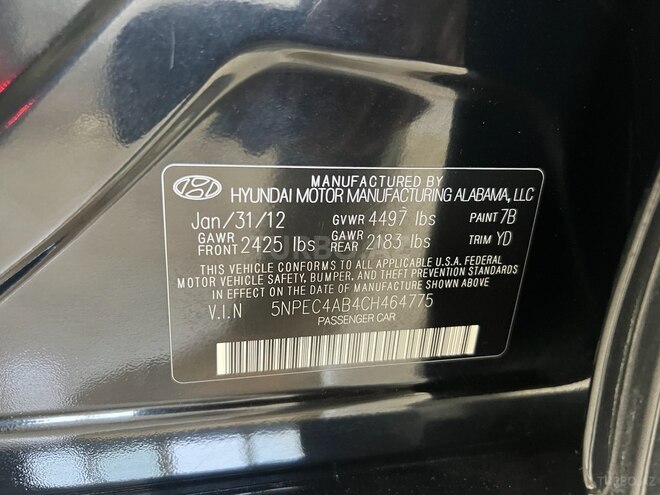 Hyundai Sonata 2012, 233,355 km - 2.0 l - Bakı
