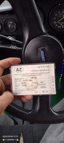 LADA (VAZ) 21011 1978, 95,000 km - 1.5 l - Sabirabad