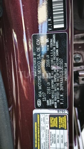 Kia Forte 2017, 165,441 km - 2.0 l - Bakı