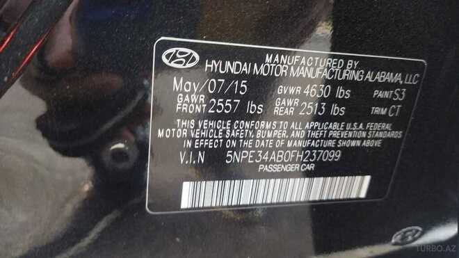 Hyundai Sonata 2015, 222,700 km - 2.0 l - Bakı