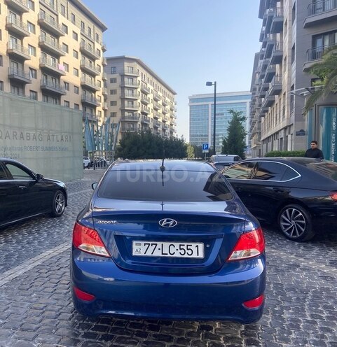 Hyundai Accent 2015, 105,000 km - 1.6 л - Bakı