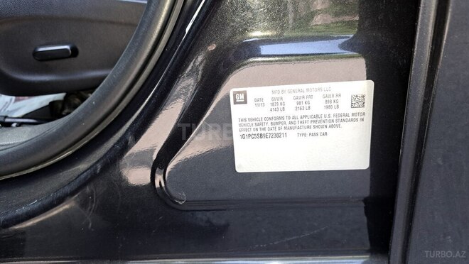 Chevrolet Cruze 2013, 325,000 km - 1.4 l - Mingəçevir