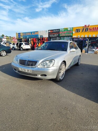 Mercedes S 320 2000, 250,000 km - 3.2 l - Bakı