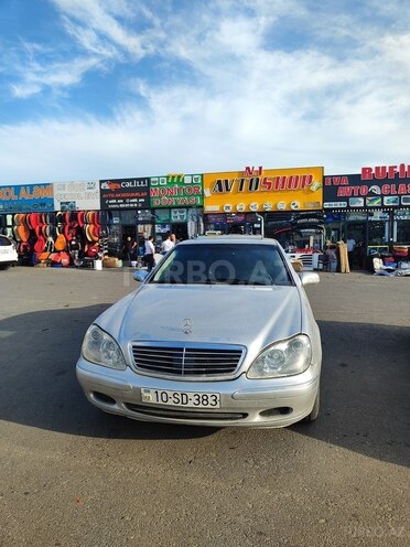 Mercedes S 320 2000, 250,000 km - 3.2 l - Bakı
