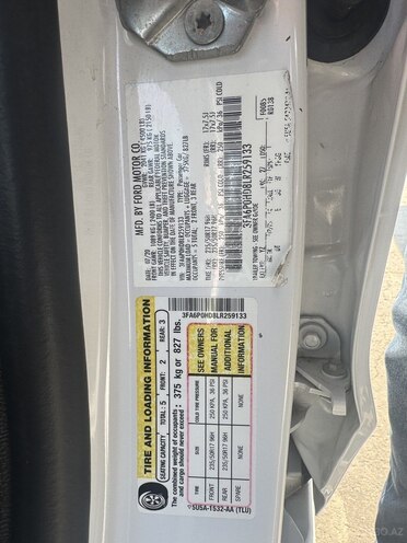 Ford Fusion (North America) 2020, 77,800 km - 1.5 l - Bakı